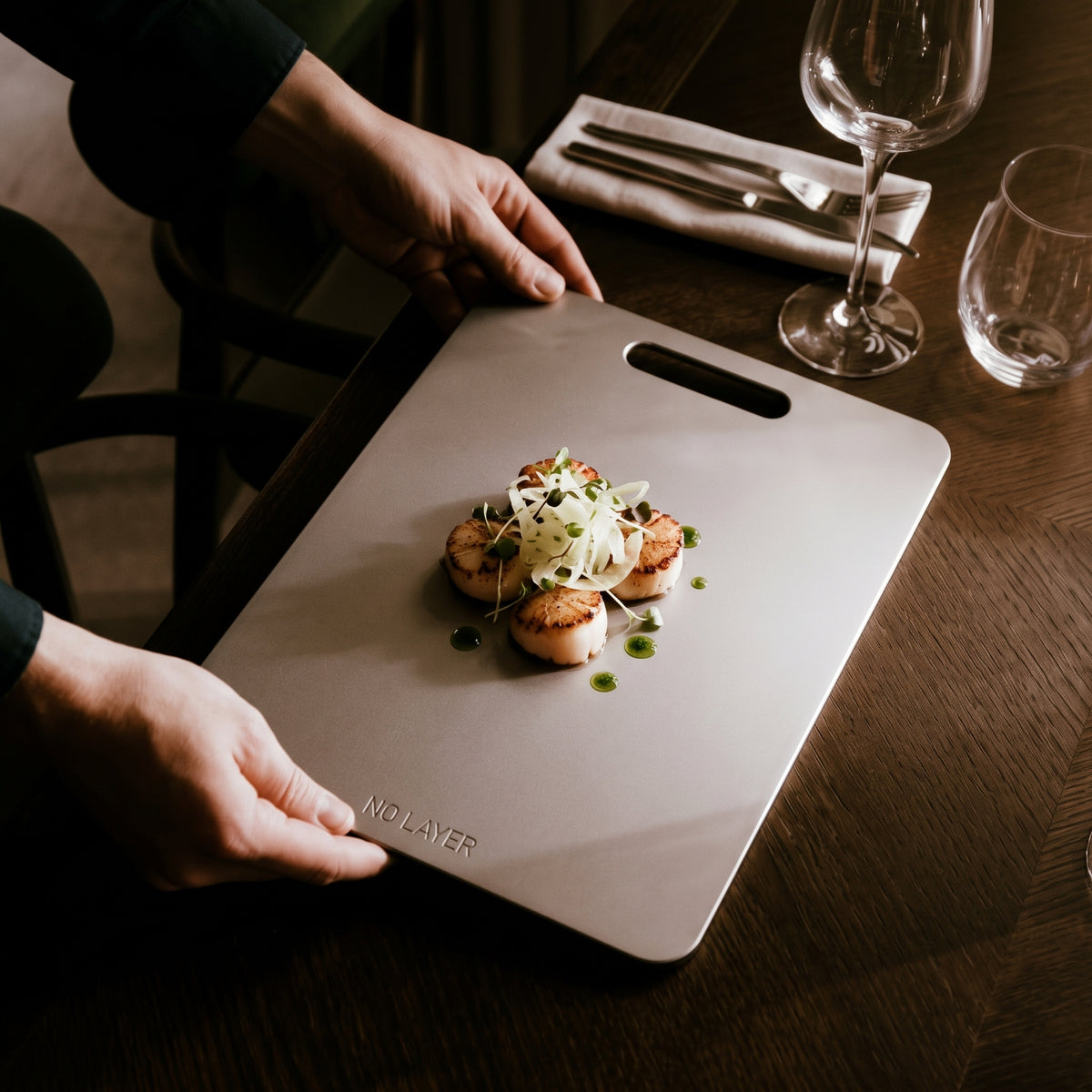 NoLayer Titanium Cutting Board